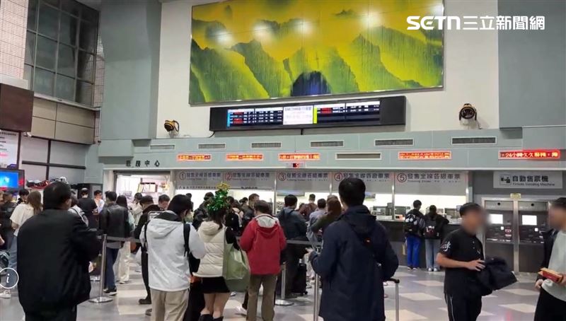 6.1地震！台鐵南迴線停駛 台東車站塞滿人