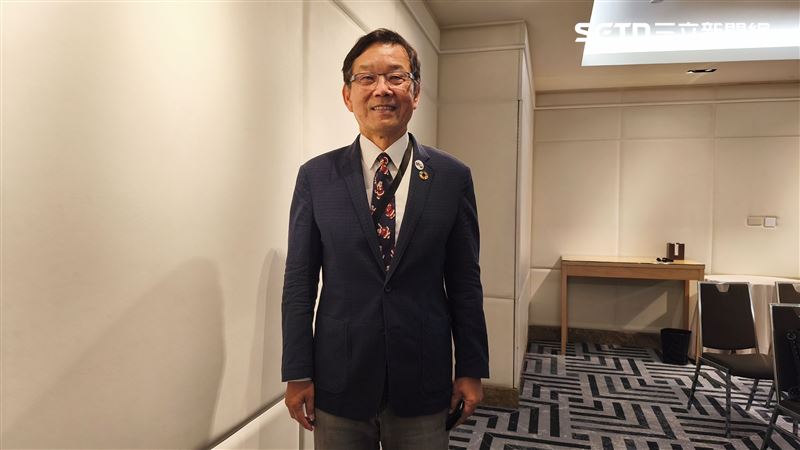 林廷芳指出，交屋潮撞上限貸令，而營建成本又不斷攀漲，估計明年建商都會經營的相當辛苦。（圖／記者陳韋帆攝影）