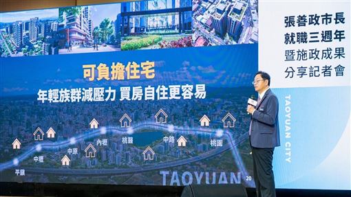 桃園創「可負擔住宅」張善政：只能成功