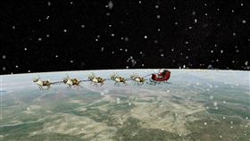 耶誕老人來了！22:42通過台灣上空　一鍵追蹤他到哪了
（圖／翻攝自NORAD Tracks Santa官網）