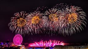 2026義大跨年煙火秀　將施放999秒煙火「2026義大世界跨年煙火秀」將於2026年1月1日凌晨0時施放999秒煙火。（義大世界提供）中央社記者蔡孟妤傳真　114年11月26日