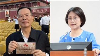 翁曉玲赴中見了誰？他點名「這舔共台胞」