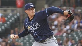 馬林魚簽下後援投手菲爾班克斯（Pete Fairbanks）。（圖／美聯社／達志影像）