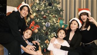 修杰楷閃兵神隱罕見露面！賈靜雯素顏曝光