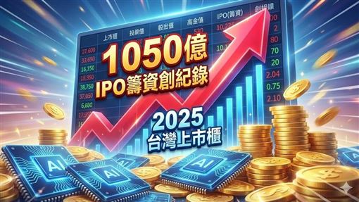 台灣錢淹腳目2.0！鴻勁吸344億奪募資王