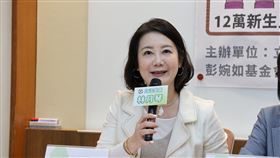 吳思瑤質疑藍白拋出的未來帳戶計畫。（圖／吳思瑤辦公室提供）
