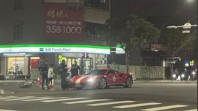 法拉利,台南市警局第五分局,台南,弟弟,男童,跑車（圖／翻攝自台南大小事臉書）