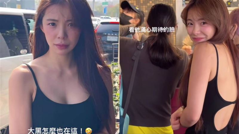 李多慧衝台南買丹丹漢堡。(圖/翻攝自IG@82dahyeda)