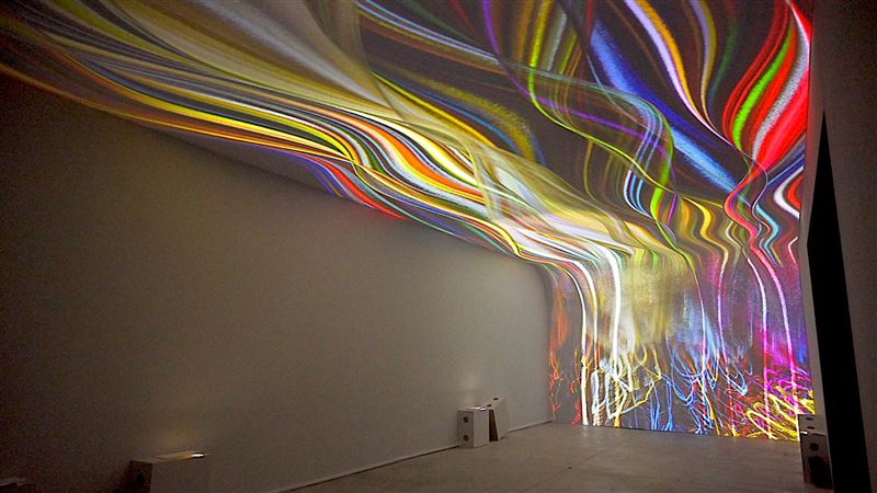 夢蓮花文化藝術基金會以科技藝術打造多感官沉浸式體驗，走進療癒之境、探尋心靈桃花源。（圖／翻攝畫面&rsquo;）