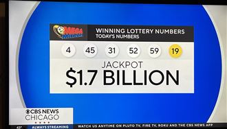 美威力球第2高彩金平安夜　1人獨得571億