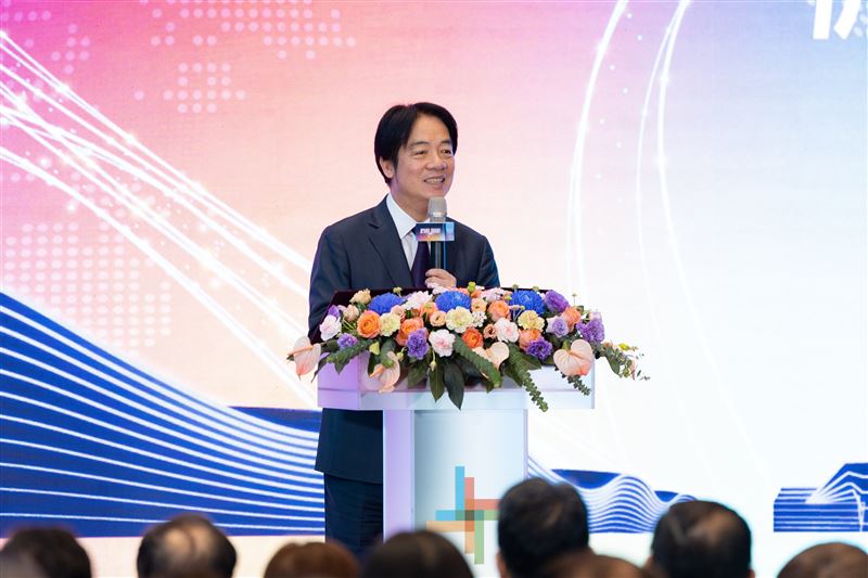 總統賴清德出席「桃園國際機場第三航廈北廊廳啟用典禮」（圖／總統府提供）