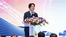 總統賴清德出席「桃園國際機場第三航廈北廊廳啟用典禮」（圖／總統府提供） 