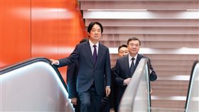 總統賴清德出席「桃園國際機場第三航廈北廊廳啟用典禮」（圖／總統府提供） 