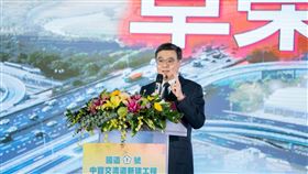 行政院長卓榮泰出席「國道1號中豐交流道新建工程」通車典禮（圖／行政院提供） 