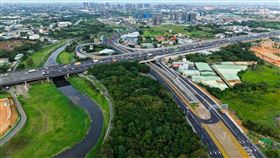中豐交流道完工明(26)上午6時正式通車。（圖／高公局提供）