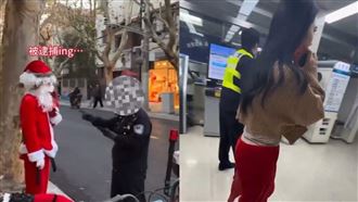 抵制洋節！中國逮耶誕老人、拆商場耶誕樹