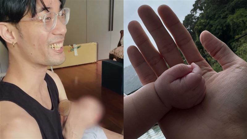 TRASH博文當爸了　消息藏1年聖誕節報喜