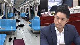 北捷說明旅客物品遺留於車上，已送回北門站待領。（圖／翻攝自Threads @hcw0928、資料照）