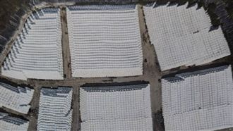 獨／台中垃圾打包成山　埋2.5萬噸畫面曝