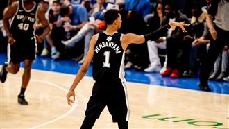 班馬替補上場繳雙10　馬刺近2週3連勝雷霆