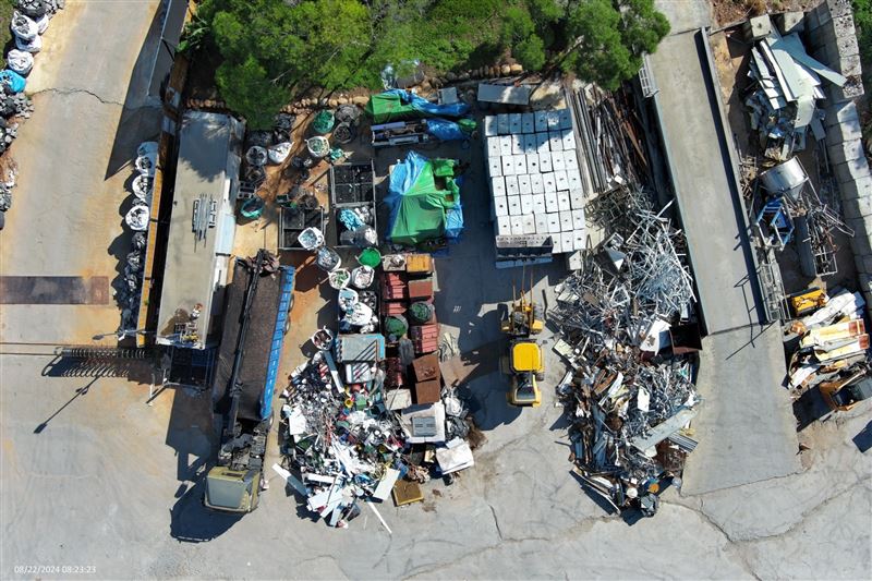 周姓男子非法收受廢棄物，短短8個月獲利2311萬。(圖／台中地檢署提供)