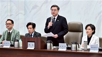 行政院26日召開院會，卓榮泰發表年終談話（圖／行政院提供） 