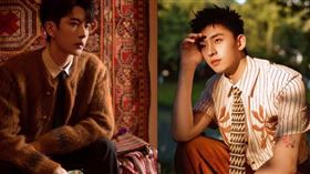 焦邁奇（右）捲于朦朧（左）命案，焦邁奇活動被取消。（圖／翻攝自焦邁奇、于朦朧微博）