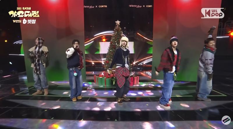 CORTIS出道僅3個月，便紅遍全球。（圖／YouTube @SBSKPOP X INKIGAYO）