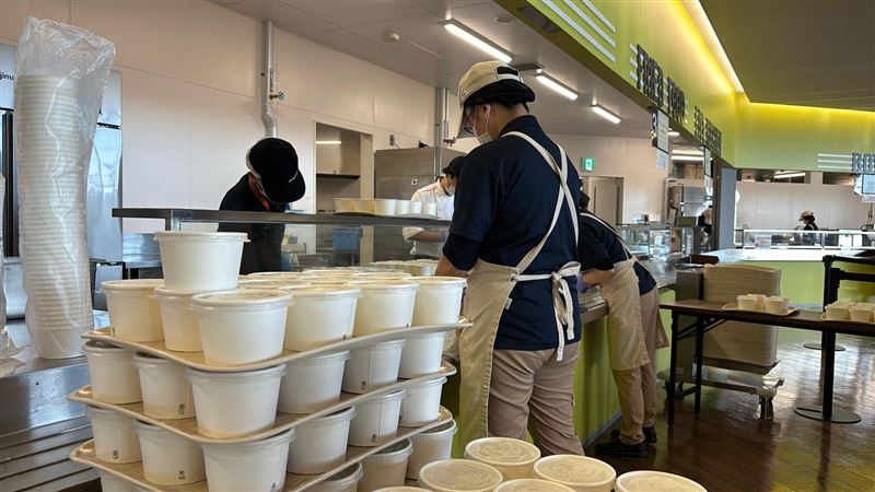 台積電JASM熊本廠，準備冬至湯圓提供員工享用。（圖／品牌業者提供）