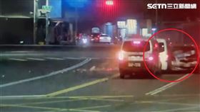 高雄,高雄市,大寮區,警方,車禍,毒駕,毒品,依托咪酯,現行犯,公共危險（圖／翻攝畫面）