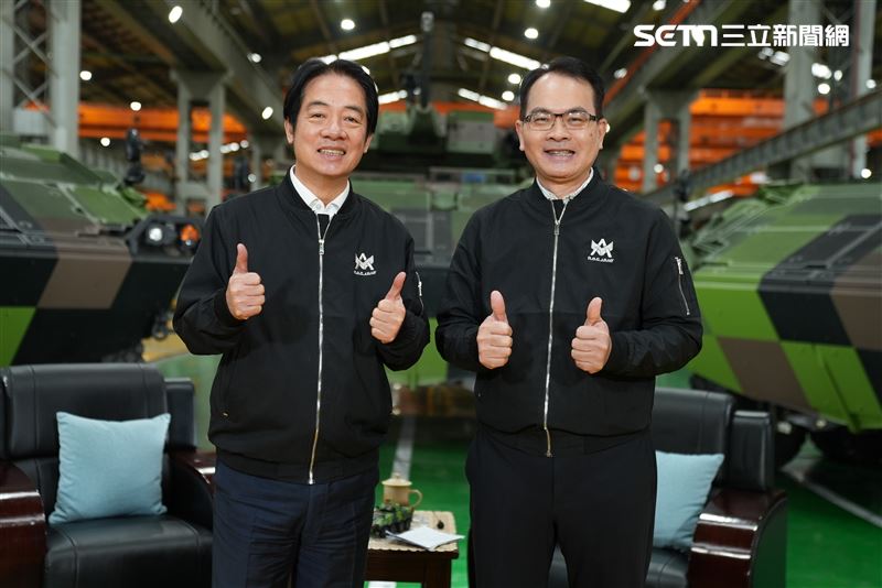 賴清德接受《話時代人物》節目主持人鄭弘儀專訪（圖／話時代人物）