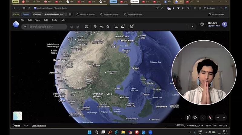 印度神童最新預言曝光！2026中國北韓菲律賓慘了。台灣與世界樣注意3時間點。（圖／翻攝自印度神童YT）
