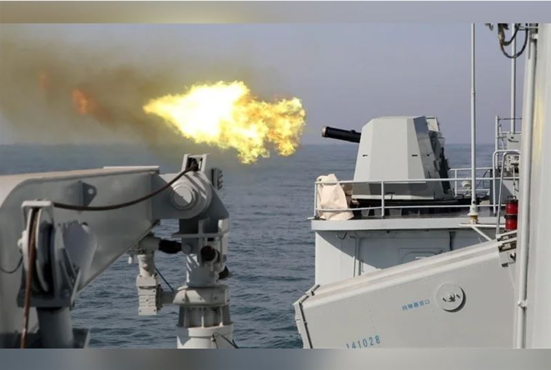 葫蘆島海事局發布航行警告,27日中午12時至下午4時,渤海部分海域進行軍事演習,禁止駛入。(圖/翻攝自中國軍網)