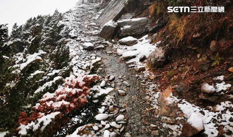 玉山後四峰屬於高難度路線，且區內通訊盲點多，冬季獨攀風險極大。（圖／玉管處提供）