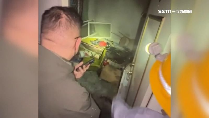 隨機殺人犯張文放火燒租屋處