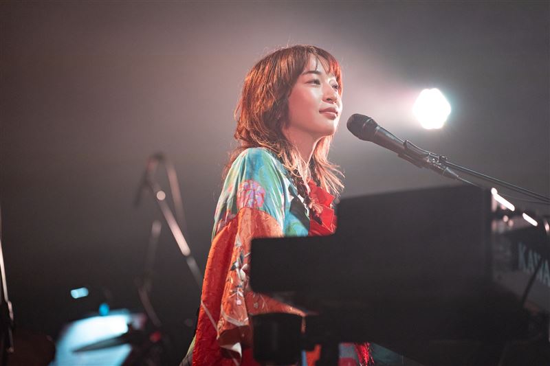 樋口愛首登台跨年。（圖／寬寬整合提供）