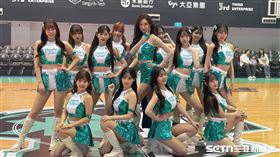 林志玲與洋基女孩合體。（圖／記者張沛嘉攝影）