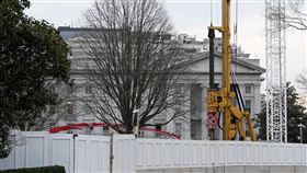 白宮將於1月公開東翼宴會廳改造的相關細節。（圖／美聯社／達志影像）