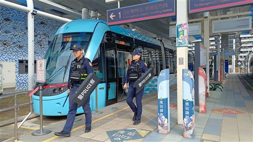 1314跨河煙火維安　淡水警陸、空聯防守護