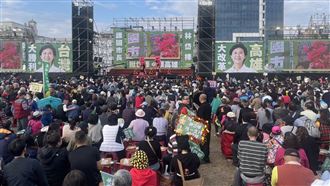 林岱樺回防鳳山造勢！現場喊出7萬人