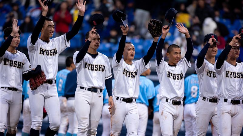 中信盃台日高中棒球對抗賽九州聯隊寫下2勝1和的不敗成績。（圖／中華棒協提供）