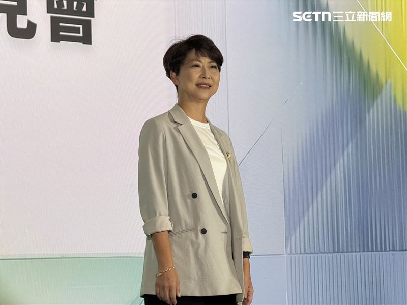 陳亭妃出席民進黨2026台南市長初選政見發表會（圖／記者劉秀敏攝影）
