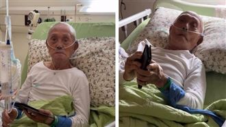 阿公病榻清醒為看賴清德　總統暖心親祝福