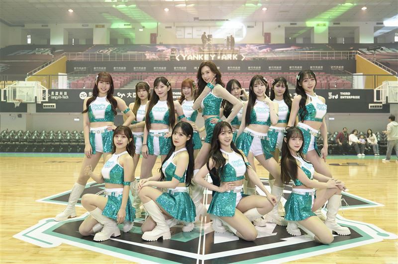 林志玲應援籃球賽開幕戰。（圖／林志玲工作室提供）