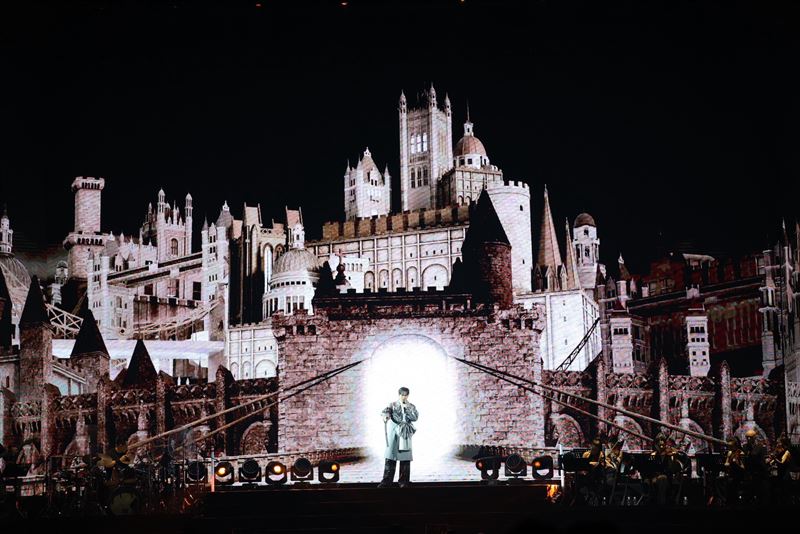 李聖傑在台北小巨蛋開唱。（圖／記者鄭孟晃攝影）