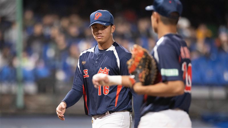 中信盃台日高中棒球對抗賽平鎮高中以4：0完封北海道聯隊。（圖／中華棒協提供）