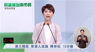 僅2個候選人　陳亭妃暗批林俊憲做假民調