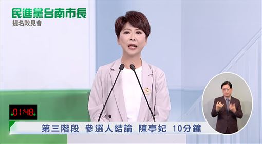 僅2個候選人　陳亭妃暗批林俊憲做假民調