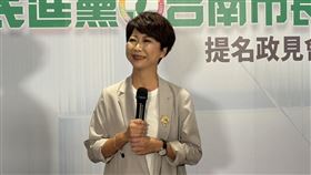 陳亭妃強調，她在每一次的訪問，都說不會脫黨參選（圖／記者劉秀敏攝影）