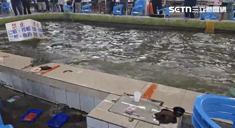 宜蘭強震釣蝦場如驚滔駭浪　釣客：如海嘯